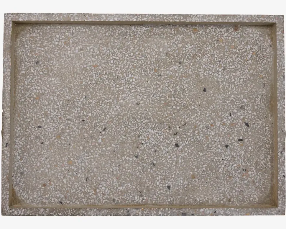 Bakke I Terrazzo 30x42cm Brun