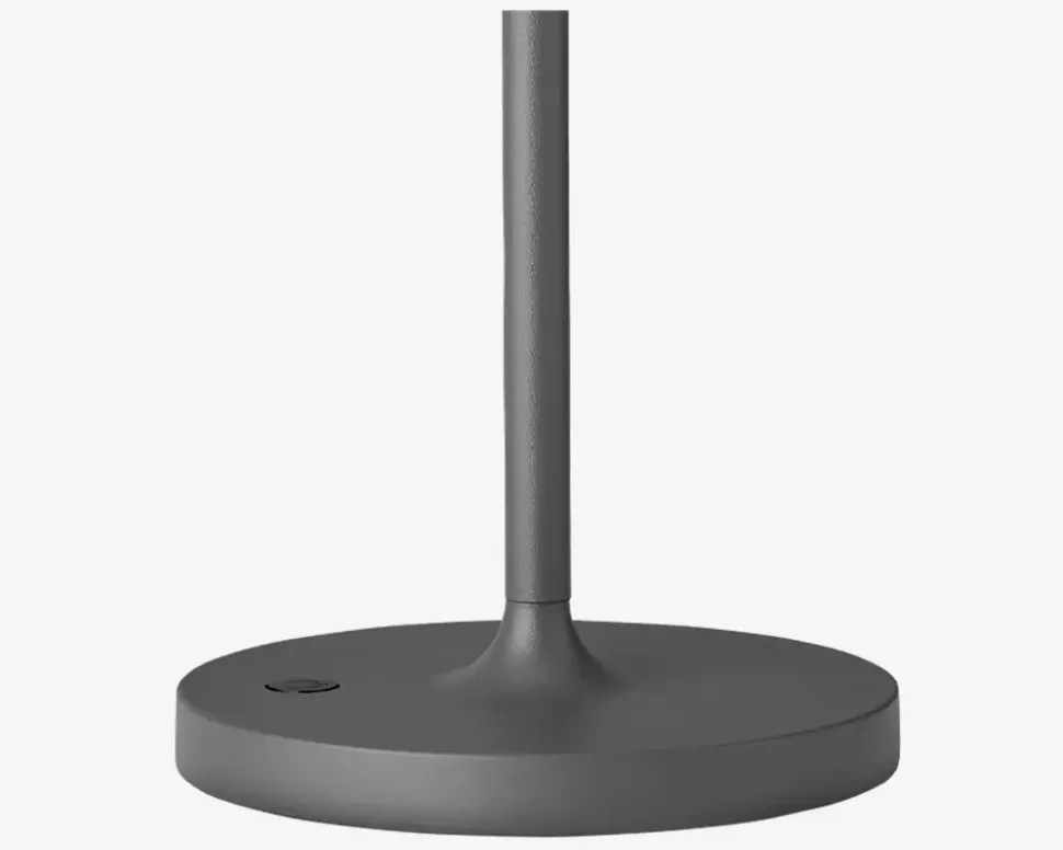 Bordlampe Baroni Move grafite H. 22 cm