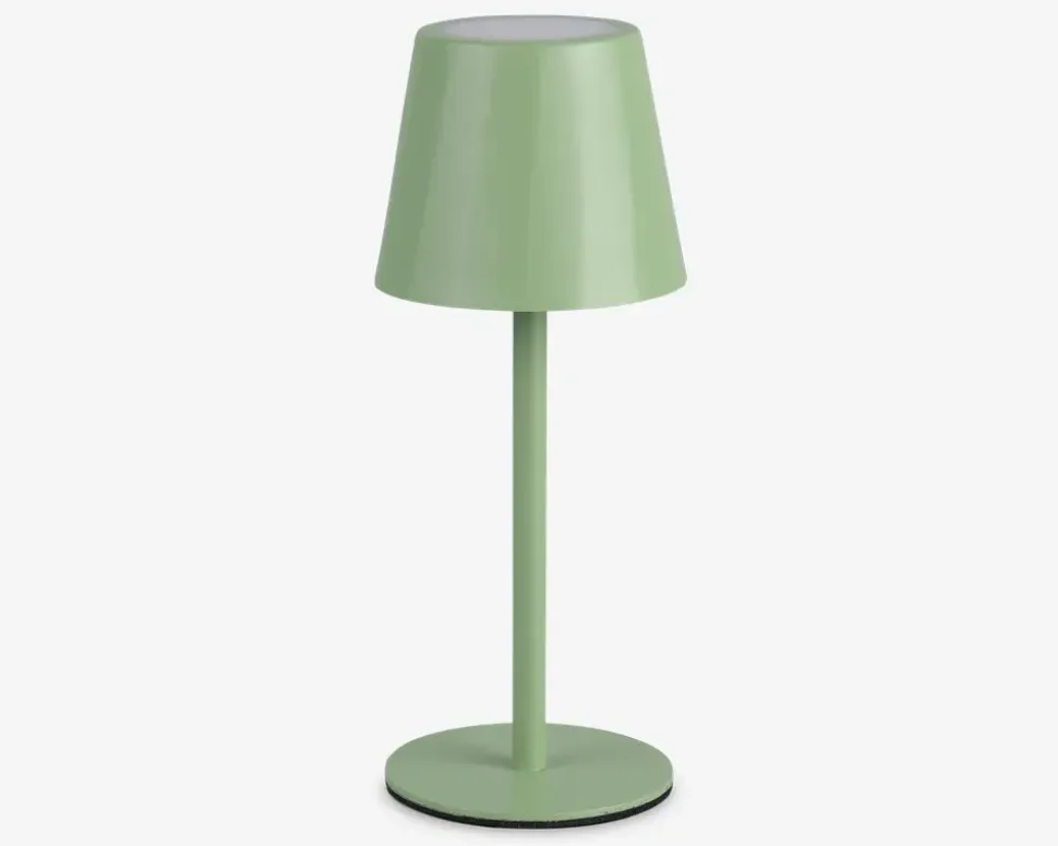 Bordlampe Diaz pistacie grøn H.21 cm