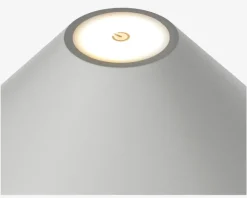 Bordlampe Hygge grøn H. 25 cm