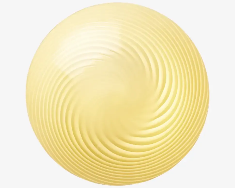 Bordlampe Mini Mus creme H.17 cm