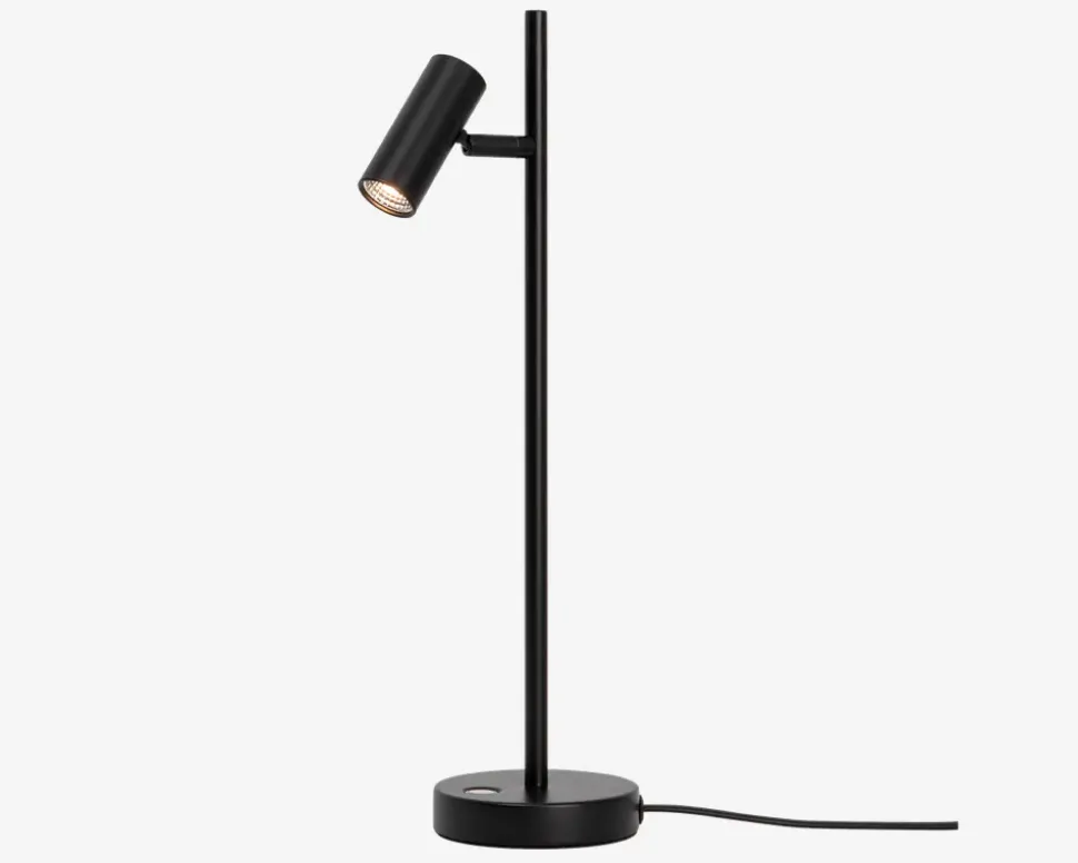 Bordlampe Omari Sort H.40 cm