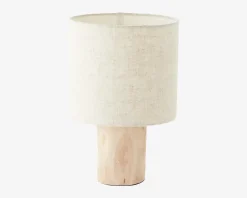 Bordlampe Pia Natur H.30 cm