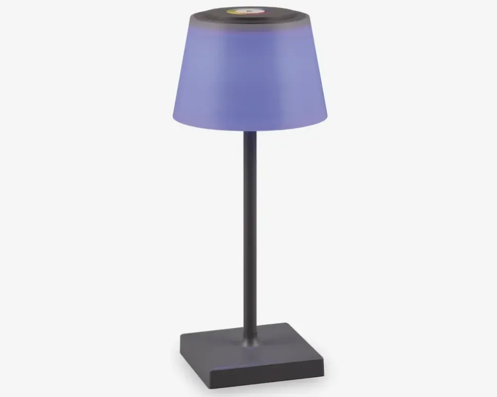 Bordlampe Sanchez antracit H.30 cm
