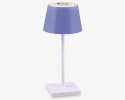 Bordlampe Sanchez mat hvid H.30 cm