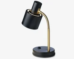 Bordlampe Vogue sort H.31 cm