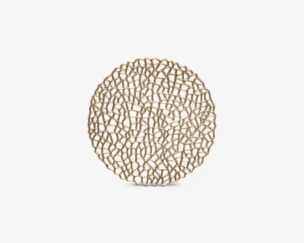 Bordskåner Rund Guld Ø.10 cm