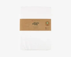 Boxlagen Percale Hvid 90x200 cm