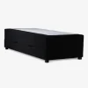 Boxmadras med magasin 90 x 200 cm sort