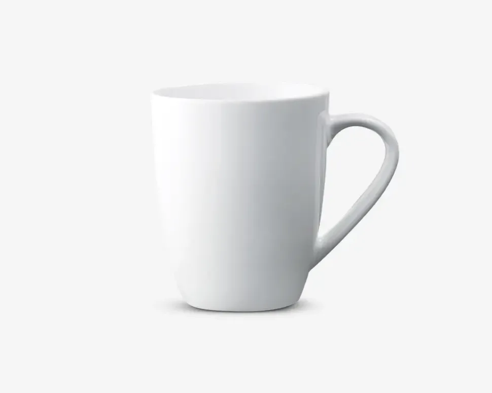 Café krus hvid 30 cl 4 stk.