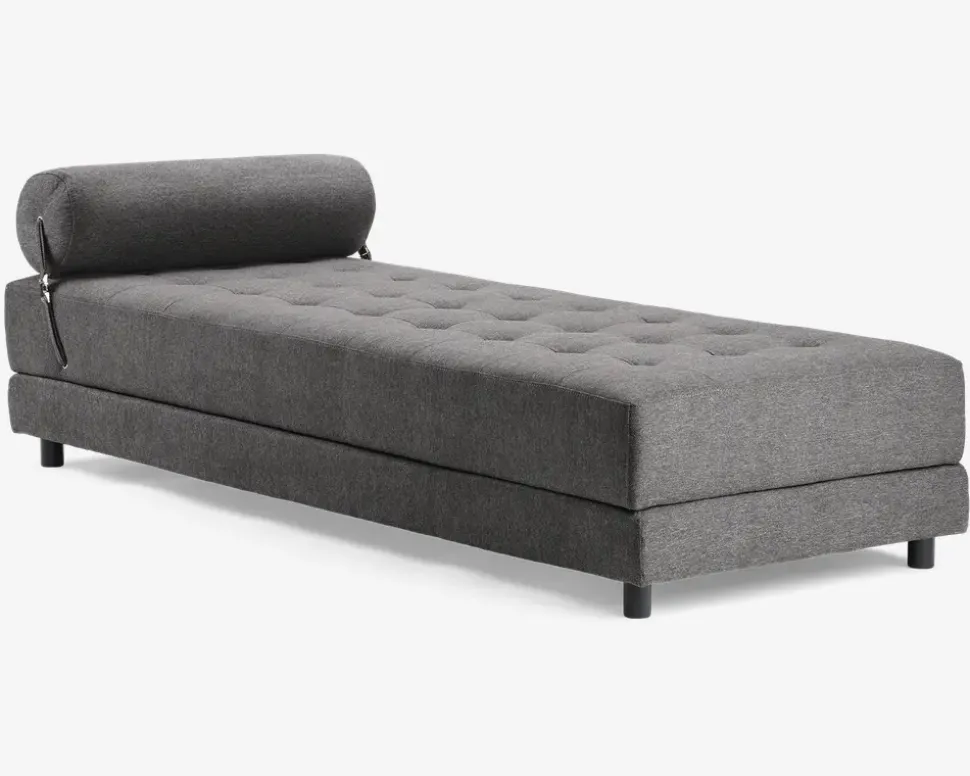 Daybed Eva grå møbelstof