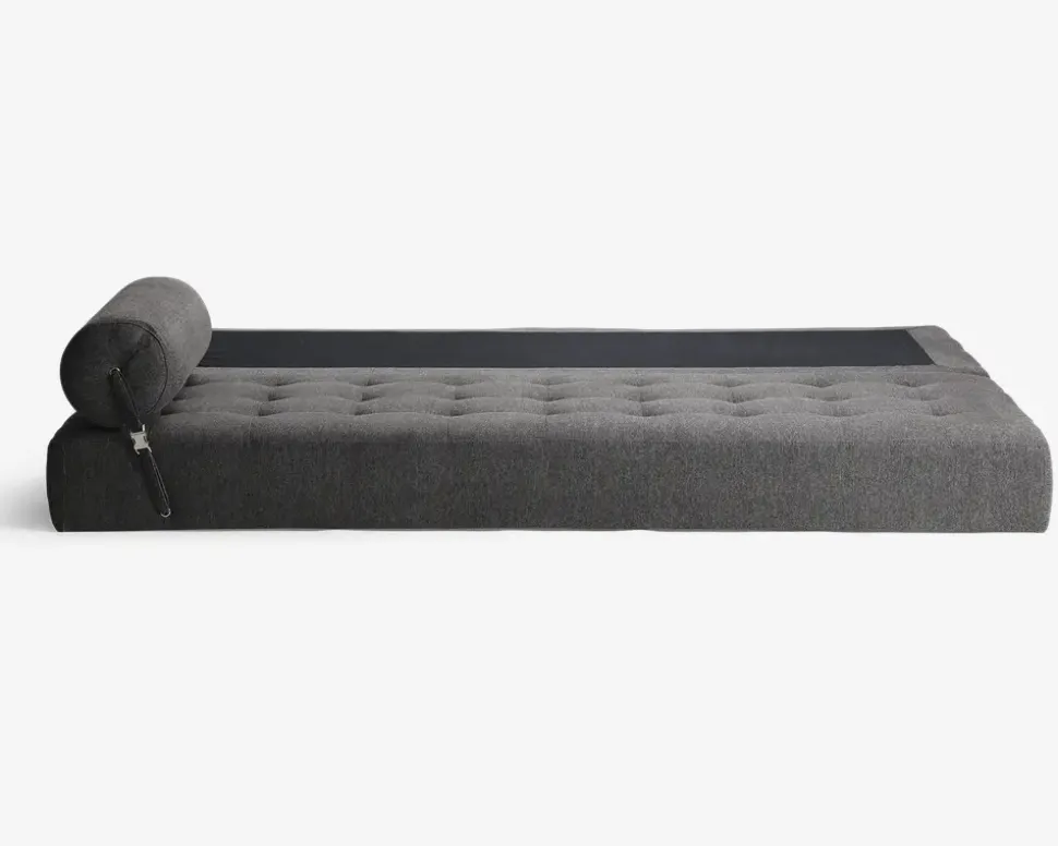 Daybed Eva grå møbelstof