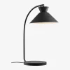 Dial Bordlampe Sort H.51 cm