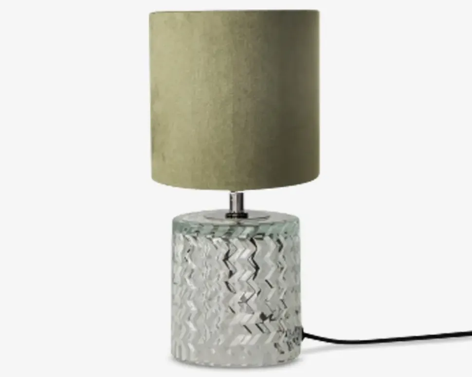 Dida bordlampe grøn H.29 cm
