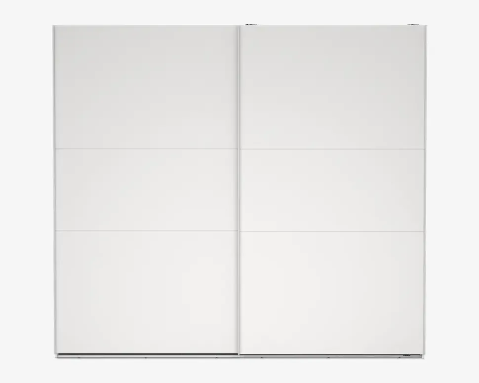 Garderobeskab Case hvid B. 244 x H. 221 cm