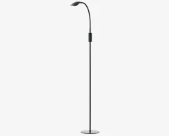 Gulvlampe Mamba med lysdæmper H.150 cm
