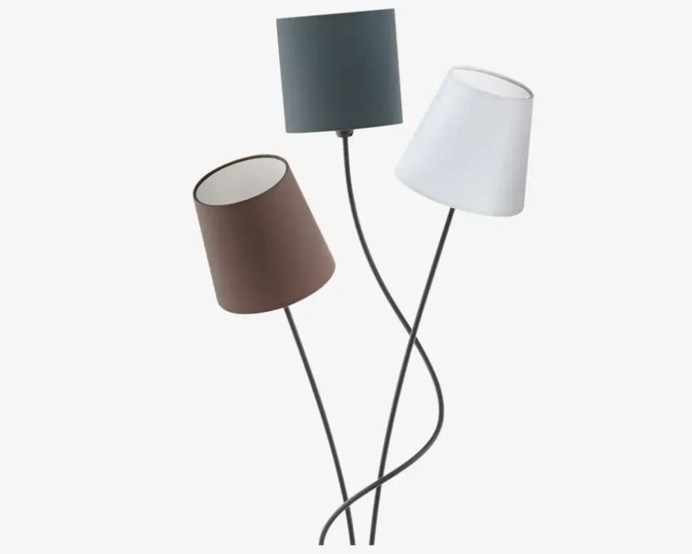 Gulvlampe Maronda Sort H.152 cm
