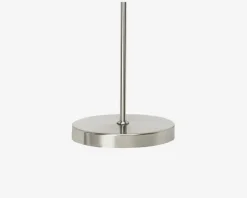 Gulvlampe Philo børstet krom H.140 cm