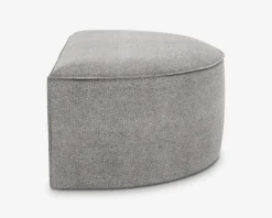 Halvrund Puf Quadrato