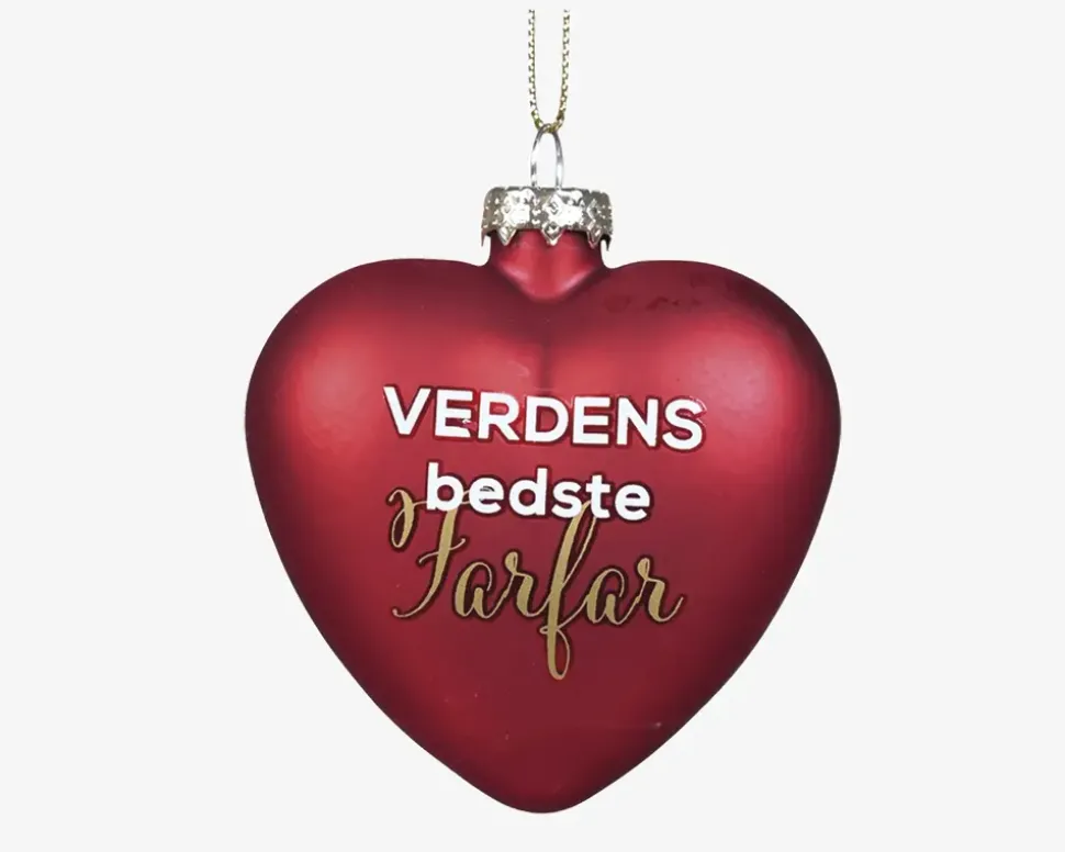 Hjerte Verdens Bedste farfar