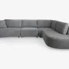 Hjørnesofa m/Open End Højre Grå