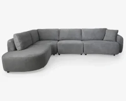 Hjørnesofa m/Open End Venstre Grå
