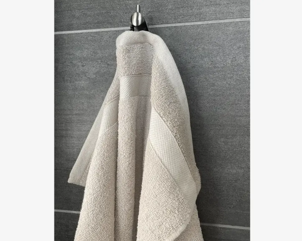Håndklæder 50x100 cm Sandfarvet