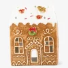 Honningkagehus til lys H.11,8 cm