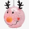 Juleornament elg LED Ø.8 cm