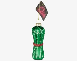 Juleornament grøntsag ass H.9 cm