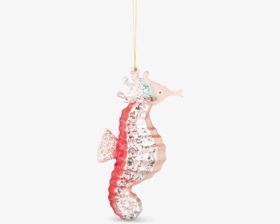 Juleornament havdyr ass H.13 cm