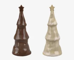 Juletræ Ass. Brun/Sand H.13,2cm