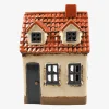 Keramikhus Til Lys Beige H.15 cm