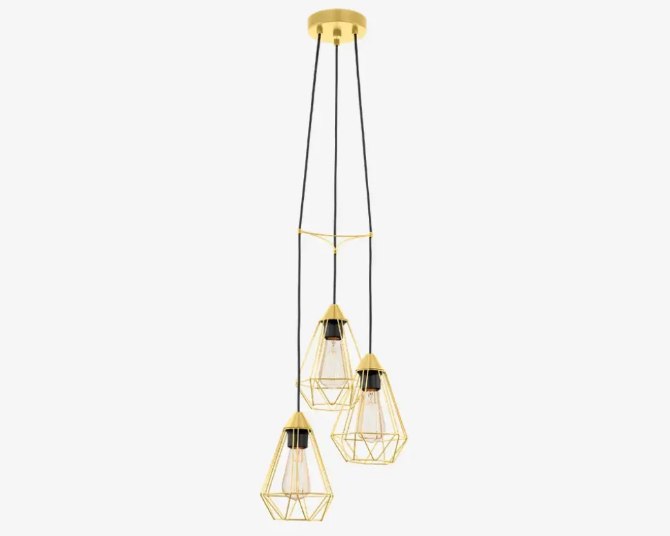 Klyngependel Tarbes Guld Ø.35,5 cm