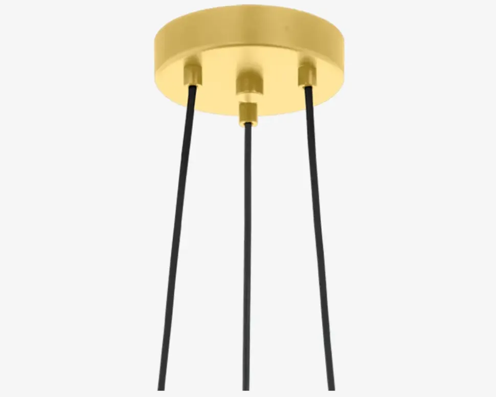 Klyngependel Tarbes Guld Ø.35,5 cm