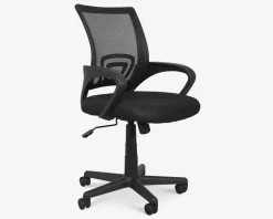 Kontorstol Sort Mesh/Sort Fod