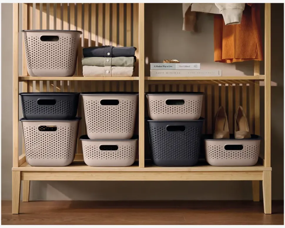 Låg Basket Sort 10 + 17 L