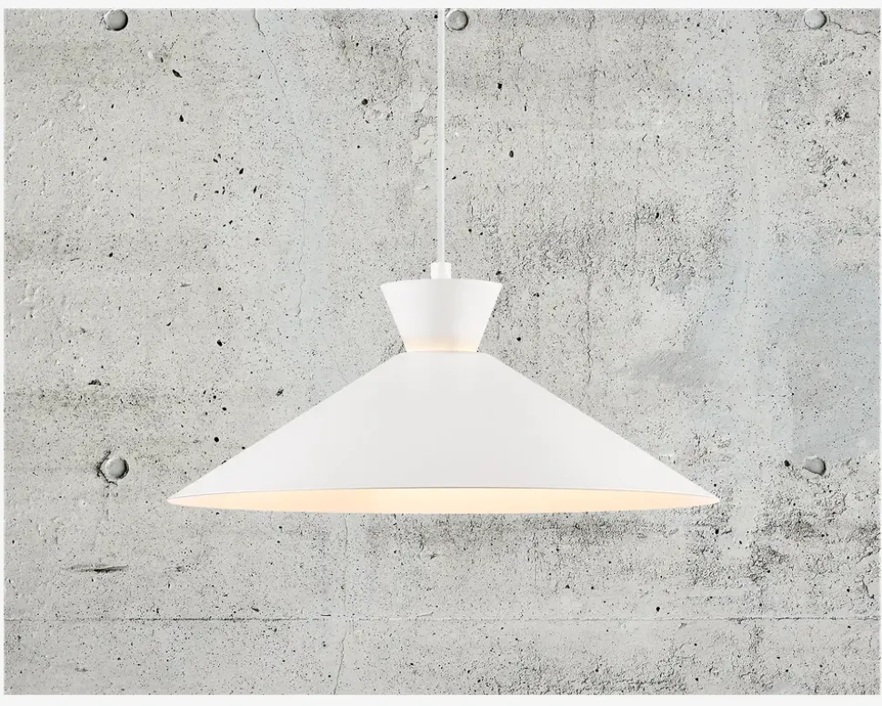 Loftlampe Dial Hvid Ø.45 cm