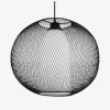Loftlampe Filo Sort Ø.40 cm