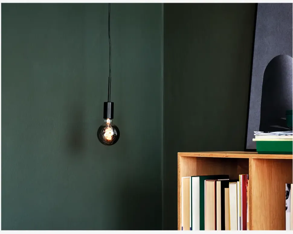 Loftlampe Paco Sort