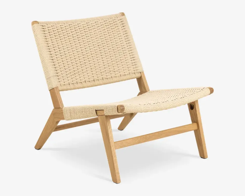 Loungestol Carson massiv eg