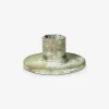 Lysestage Alu Antik Grøn Ø.8 cm