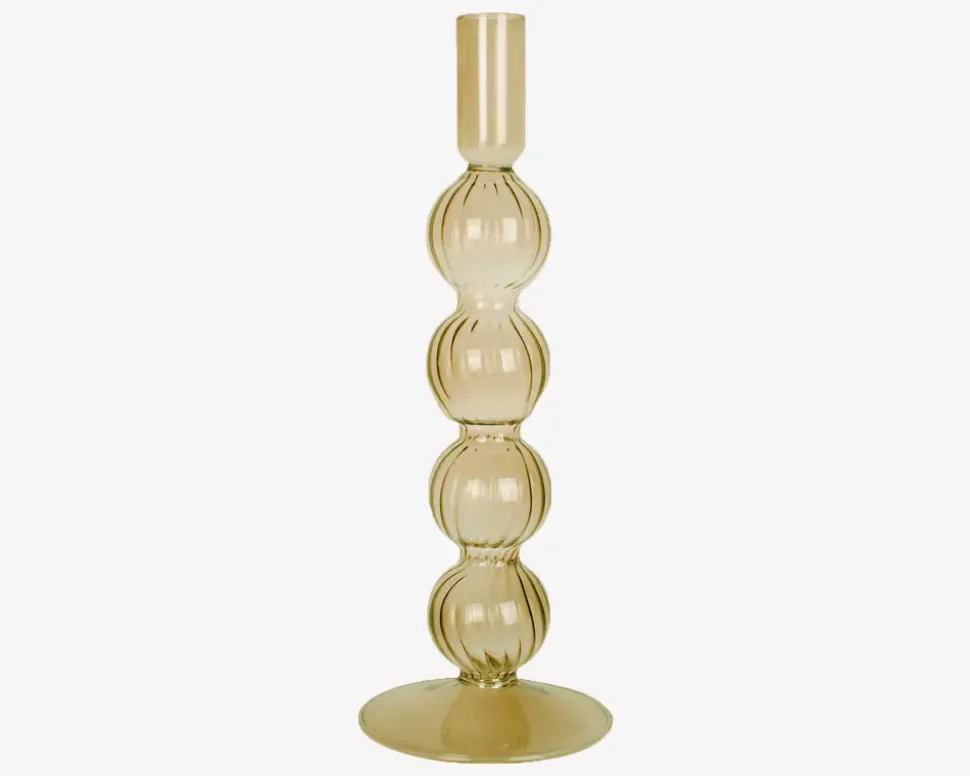Lysestage Bubbles Mosgrøn H.25 cm