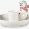 Lysestage kronelys snemand Ø.10 cm