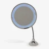 Make-up spejl m. LED lys