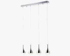 Pendel Frizzante 4 Krom H.114,5 cm