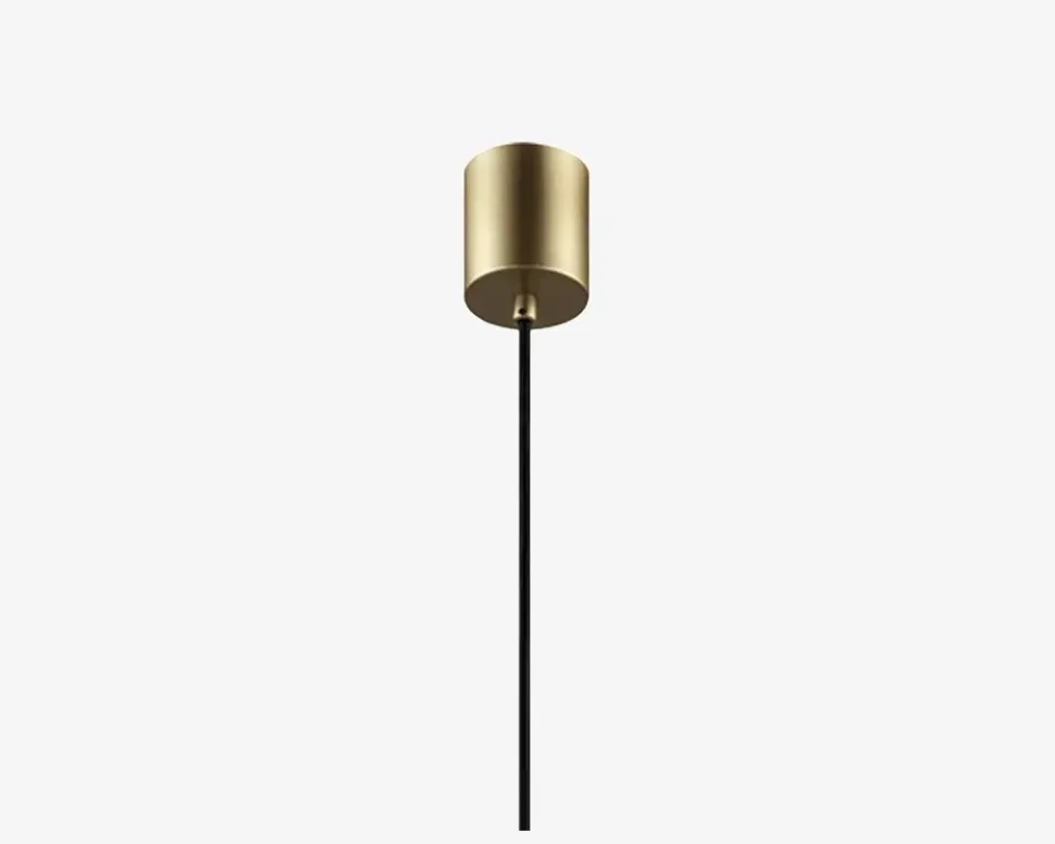 Pendel Tubex Mat Guld H.26 cm