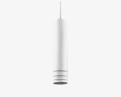 Pendel Tubex Mat Hvid H.26 cm
