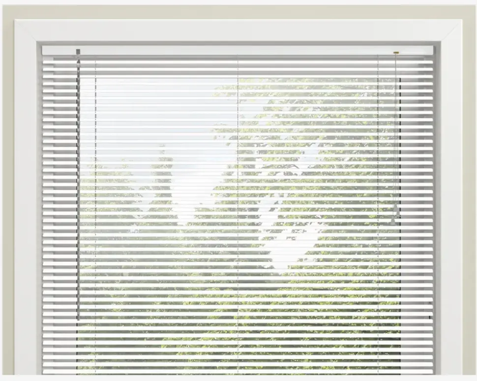 Persienne Aluminium Hvid L.130 cm