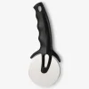 Pizzaskærer sort 24 cm